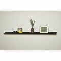 Ltl Home Products 1.25 x 46.5 x 3.5 in. Photo Ledge Black Decorative Wall Shelf 1196970